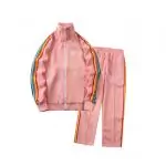 palm angels survetement homme pink rainbow